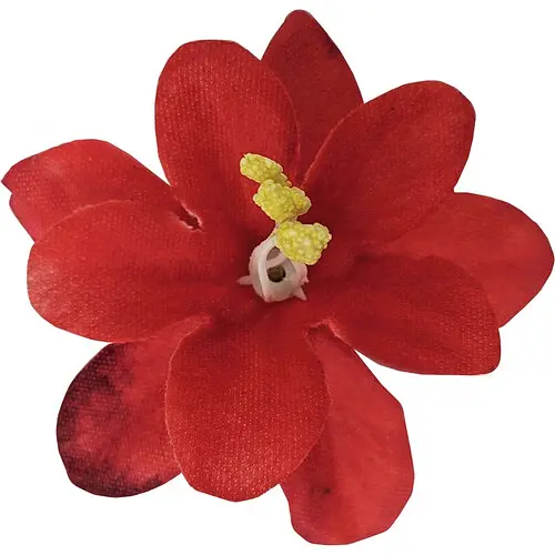 Брошка Червона квітка - фото 1
