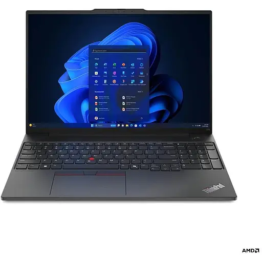 Ноутбук Lenovo ThinkPad E16 Gen 2,1920 x 1200,5 7535HS 6 C,3.3 GHz - 4.55 GHz,16 GB DDR5,512 GB