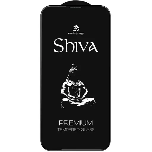 Защитное стекло Shiva Full Cover для Apple iPhone 14 Pro Max 6.7 Черный - фото 2