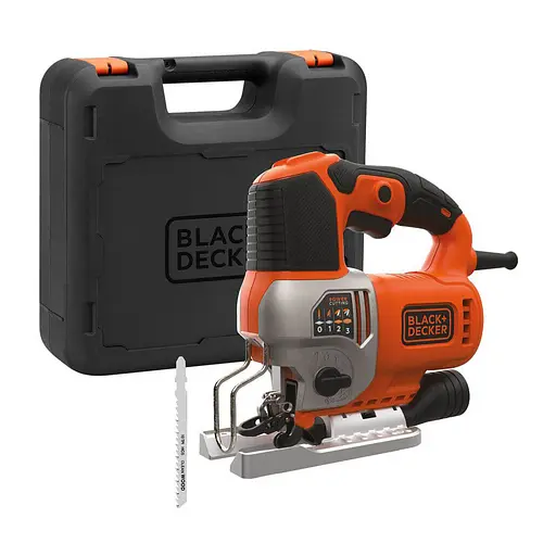 Электролобзик Black+Decker 650 Вт, 3100 ход/мин (BES610) - фото 4