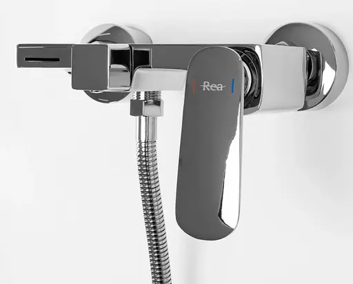 Смеситель для душа Rea Berg настенный хром REA-B2037 Хром - фото 3