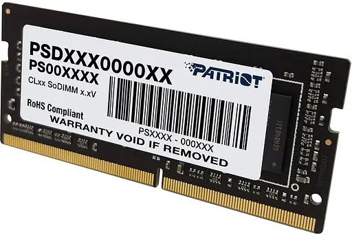 Модуль памяти SO-DIMM 16 ГБ/3200 DDR4 Patriot Signature Line (PSD416G320081S) - фото 2