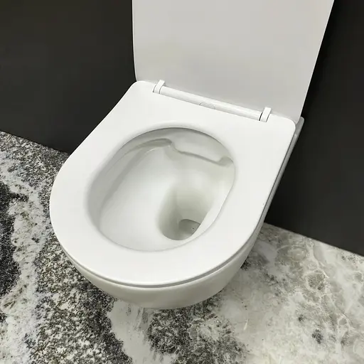 Підвісний унітаз VBI Vulcano white matt VBI-020415, Білий матовий - фото 7