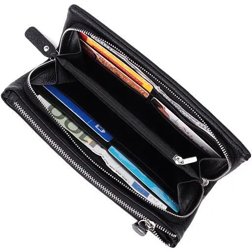 Кожаный женский кошелек ST Leather 21х10.5х2 см acs0028457 - фото 4