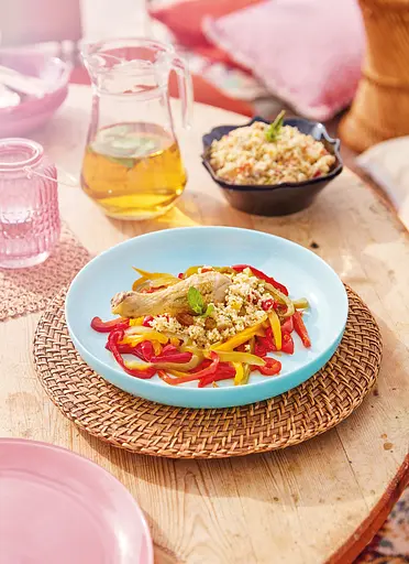 Блюдо Luminarc бірюзове Frieds Time TURQUOISE глибоке 25 см P6386 - фото 5