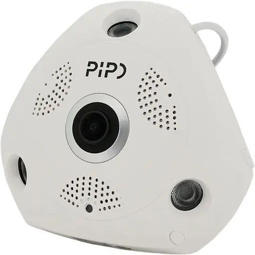 Мультиформатная камера PiPo в пластиковом корпусе рыбий глаз 170градусов PP-D1U03F200ME 1.8 (мм) 2MP