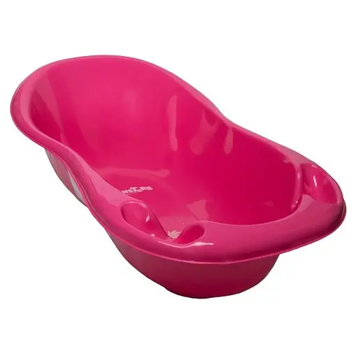 Ванна детская Tega Baby со сливом Monsters 86 см pink - фото 1