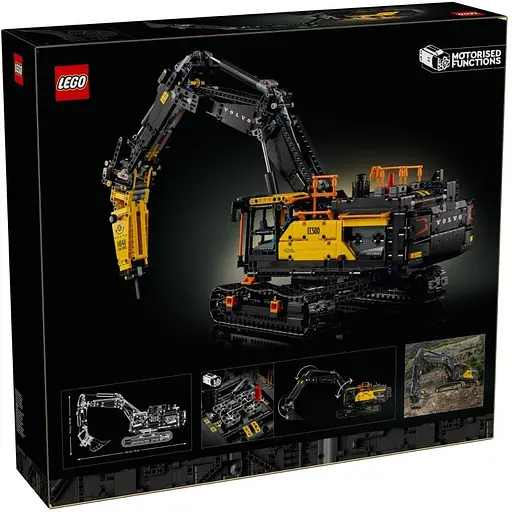 Уценка. Конструктор LEGO Technic Экскаватор Volvo EC500 Hybrid 2359 детали (42215) - фото 8