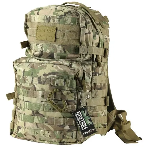 Рюкзак тактический Kombat UK Medium Assault Pack 40L Мультикам (KB-MAP-BTP)
