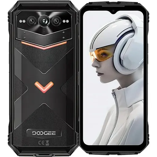 Смартфон Doogee V Max Plus 16/512 ГБ Obsidian Black