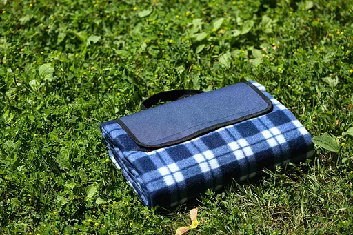 Плед Ardesto Picnic 130х170 см 100% поліестер клітинка синій (ART0916BC) - фото 4