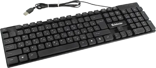 Клавіатура Defender Element HB-190 UKR Black (45192)