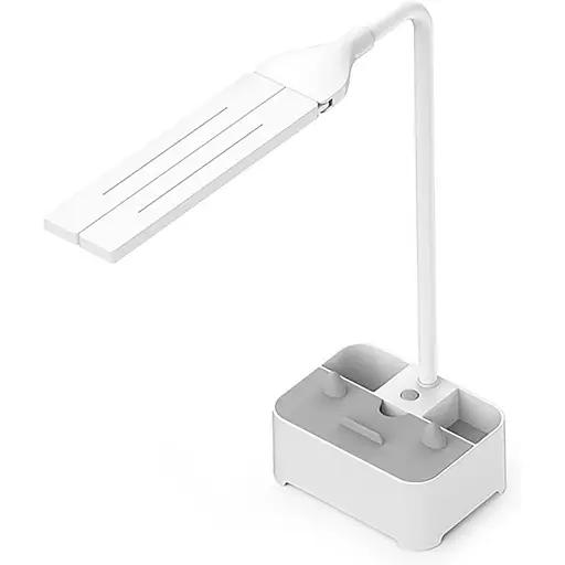 Світлодіодна настільна лампа з тримачем для ручок та для мобільного телефону