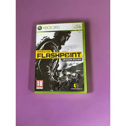 Диск с игрой на Xbox 360 лицензия Operation Flashpoint: Dragon Rising, игра на Xbox 360 Operation Flashpoint