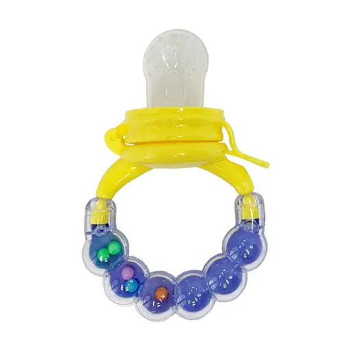 Ниблер для прикорма младенцев MGZ-0005(Violet) с погремушкой - фото 2