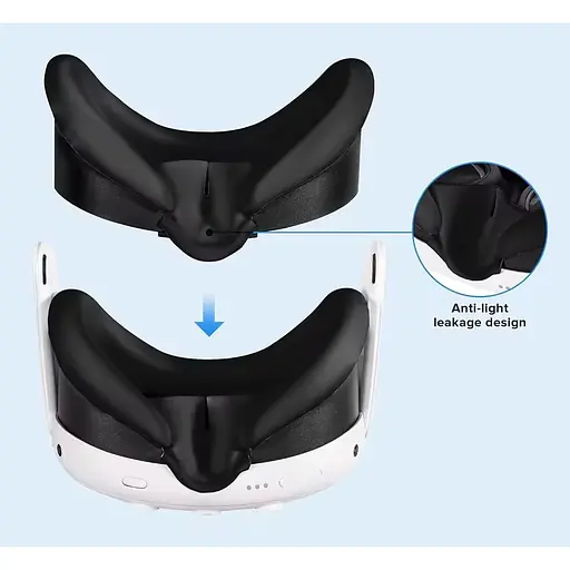 Набор аксессуаров DK 7-in-1 VR для Meta Quest 3 Black [141635] - фото 5