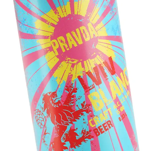 Пиво Правда Lviv Blanche, світле, нефільтроване, 5,2%, 0,33 л з/б (831637) - фото 5