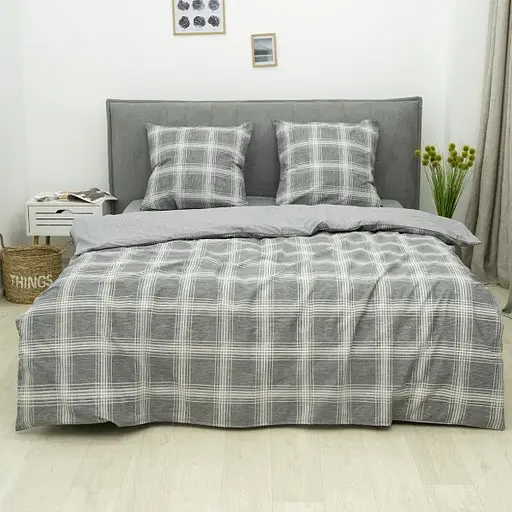 Комплект постільної білизни Viluta двоспальний ранфорс 24283 100% бавовна - фото 1