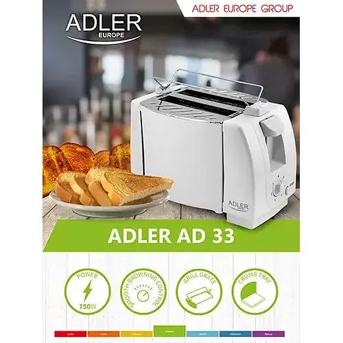 Тостер Adler AD 33 - фото 7