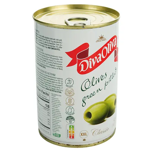 Оливки крупные без косточки Diva Oliva XXL 390 г - фото 2