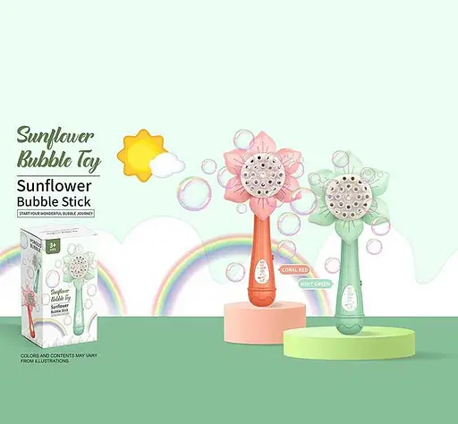 Генератор мыльных пузырей Цветок, 777-5 (в ассортименте) - фото 2