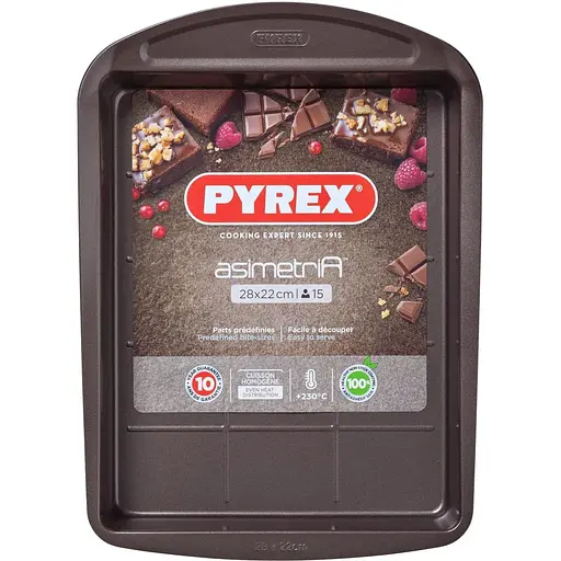 Форма для выпекания бисквита Pyrex Asimetria 28 x 22 см (6266159)