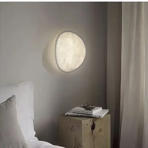 Текстильне бра із білою основою 33х30 см Арт. WBM1 WT+WT Line F - фото 1