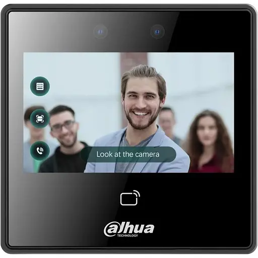 Термінал контролю доступу Dahua з функцією розпізнавання осіб та обліку робочого часу DHI-ASI3213A-W - фото 1