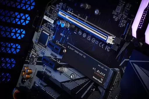 Накопитель SSD Western Digital m.2 NVMe 8TB WD Black SN850X PCIe Gen4x4 (WDS800T2X0E-00CDD0) - фото 3