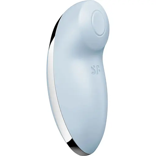 Вібростимулятор-пульсатор Satisfyer Tap & Climax 2 Blue - фото 4