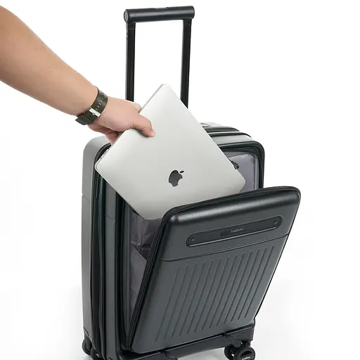 Чемодан Bagland Velo S 40 л черный (00322020) - фото 6