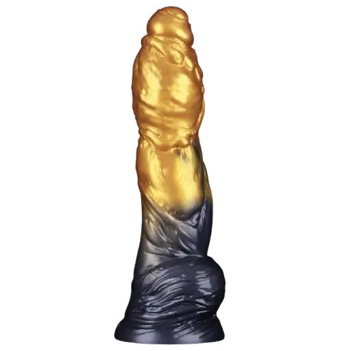 Фаллоимитатор Lovetoy Dual Density 10’’ 25.4 см (золотой)