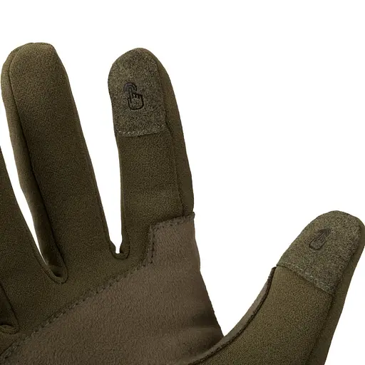 Перчатки для туризма Helikon-Tex Tracker Outback Gloves - Olive Green, размер L - фото 2