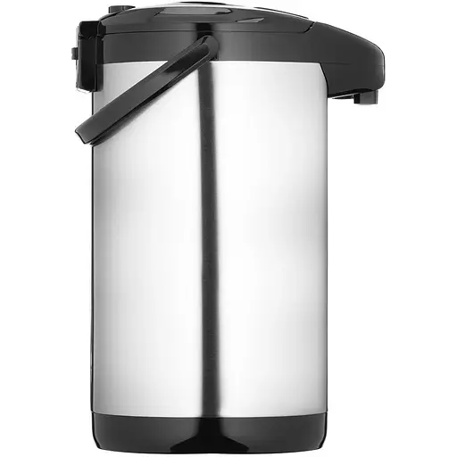 Термопот Ardesto TP-50B, Inox/Blac, 750W 5 л автоматична/ручна помпа,корпус з нержавіючої сталі пластик
