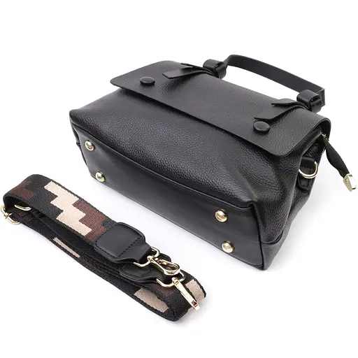 Кожаная женская сумка Vintage 26х17х9.5 см sum0026617 - фото 7