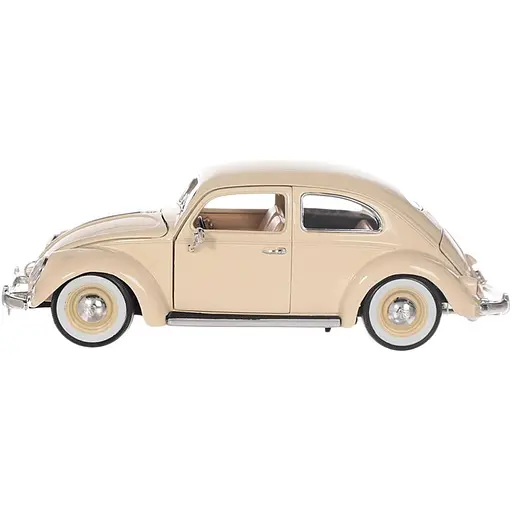 Автомодель Bburago Volkswagen Kafer Beetle 1955, 1:18 бежевая (18-12029 CM) - фото 2