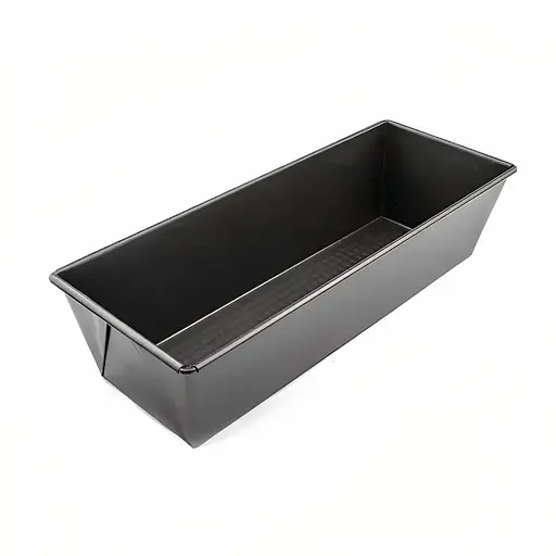 Форма прямоугольная хлебная для выпечки хлеба 26x12x7.5 см, A-plus Черный 83077 - фото 1