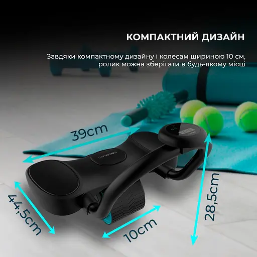 Ролик для пресу Cecotec Drumfit AB Fit Pro Rueda - фото 6