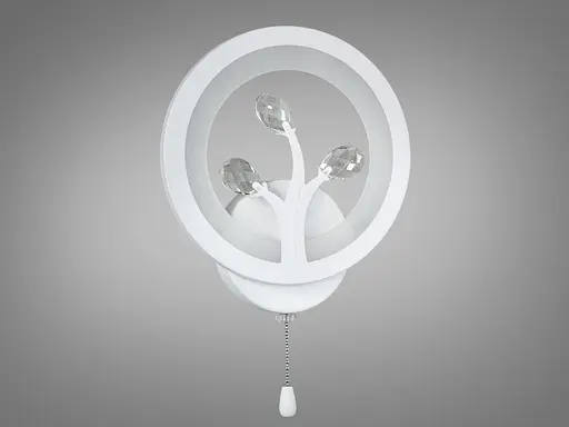 Світлодіодний приліжковий декоративний світильник Romin 16W білий - фото 3