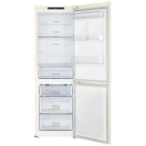 Холодильник Samsung RB33J3000EL/UA двухкамерный нижняя морозильная камера No Frost общий объем 350L полезный объем 230L/98L A+ 185x67.5x59.5 см Beige - фото 4