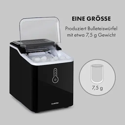 Ледогенератор Klarstein Chillout 12 кг/24 ч (10035320) - фото 3