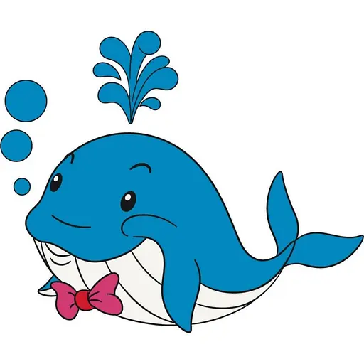 Роспись по холсту "Веселый кит" Art Craft 15075-AC 25х30 см - фото 1