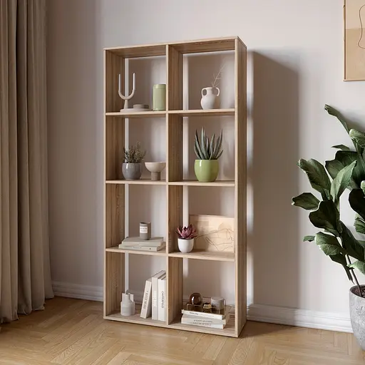 Стеллаж М-ЗОН Джеко 720 Сонома (MZN-031014)