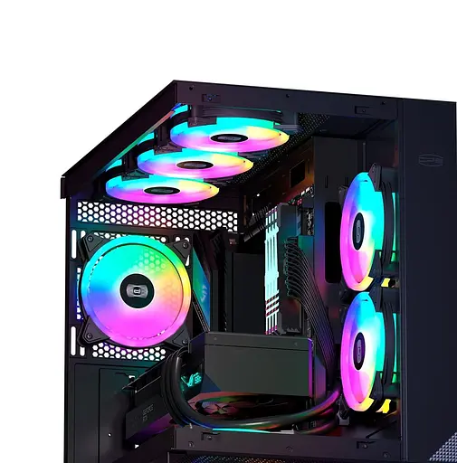 Комплект вентиляторів PcCooler F3 T120 ARGB BK 3-Pack (F3 T120 ARGB 3 in 1 Black) - фото 4