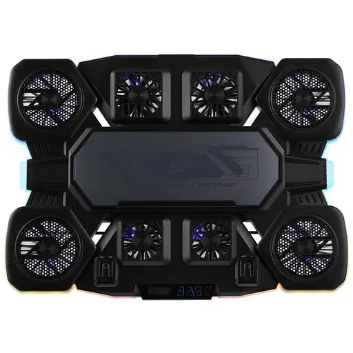 Охлаждающая подставка для ноутбука до 17.3 дюймов 2E Gaming CPG12 8xfans - фото 8