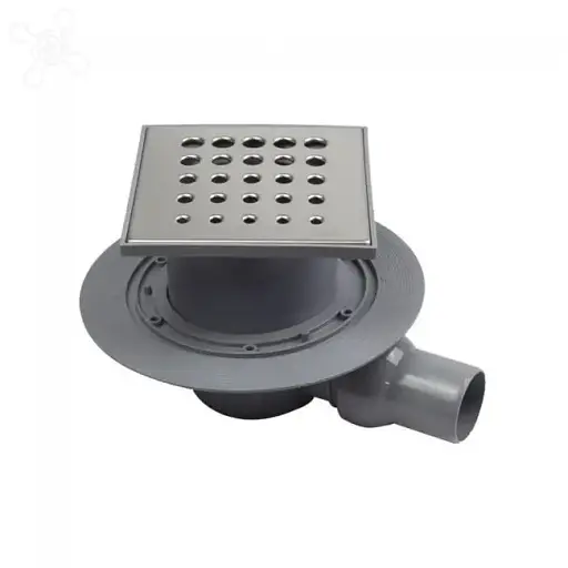 Душовий трап Pestan Confluo Drops-1 боковий 15x15 см (240159) - фото 4