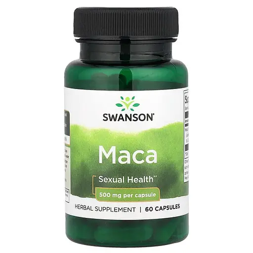 Мака Swanson Maca 500 mg 60 caps (1086-100-50-6275531-20)