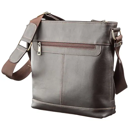 Чоловіча шкіряна сумка SHVIGEL 25,5х27,5х7 см sum0012519 - фото 2