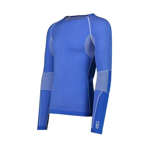 Термокофта CMP Seamless Base Layer Round Neck Top L/XL Royal Blue (1097-3Y97800-N913 L/XL) - фото 2