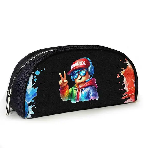 Пенал шкільний з принтом Roblox 23х10х8 см дитячий для дівчинки, хлопчика (3886)